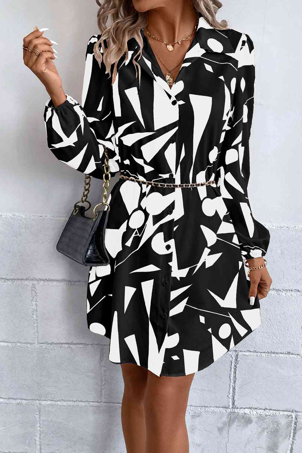 Long Sleeve Shirt Dress